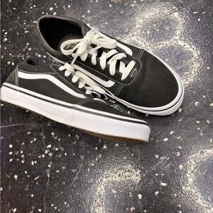 Vans Black and White
